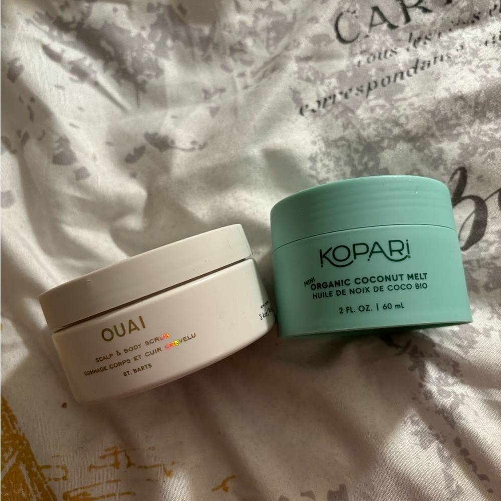 Kopari And Oaui 60ml+3.4oz Body scrub And coconut melt